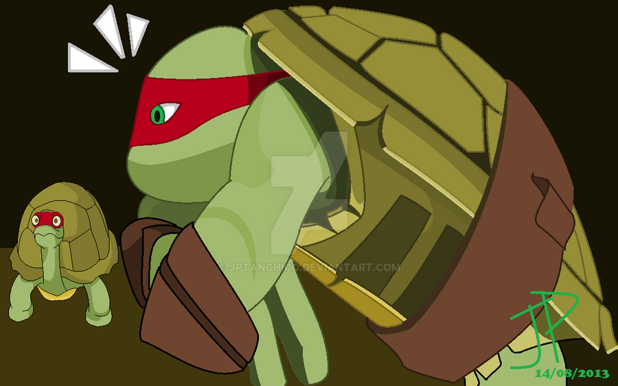 Meatwad Raph Turtle Raph and Pet by jptanchico on DeviantArt