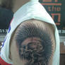 Skull (The Exploited) Tattoo by Pano