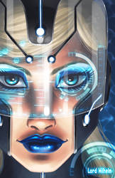 Cyber Blue Girl 2.0