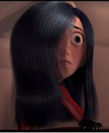 Violet Parr scared