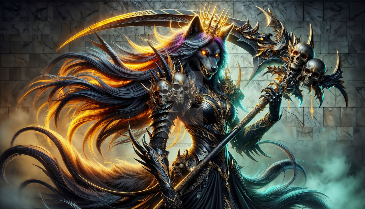 Reaper Wolves Mystical She Wolf Reaper by AdayaSilverclaw507 on DeviantArt