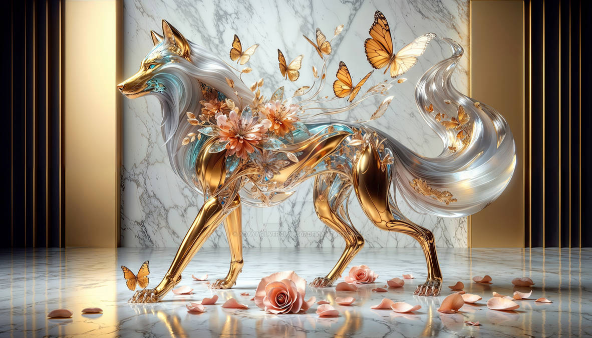 Glass Wolves Rat Metallic and Glass Wolf by AdayaSilverclaw507 on DeviantArt