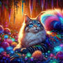 The Peacock-Tailed Cat