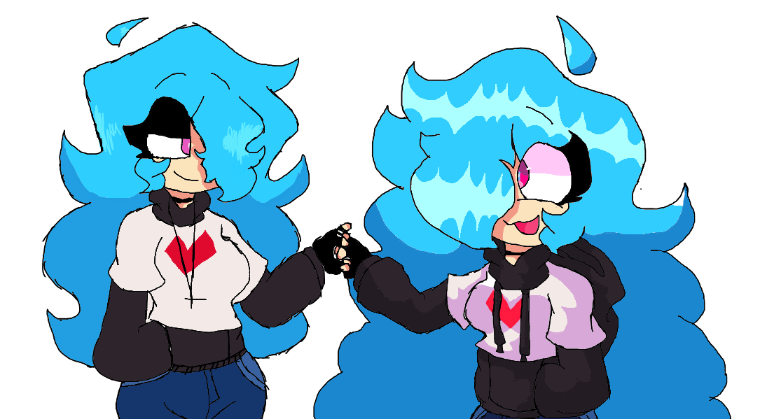 Nusky X Skylar x NuSky (Valentines day special) by ToriTehSkySimp on DeviantArt