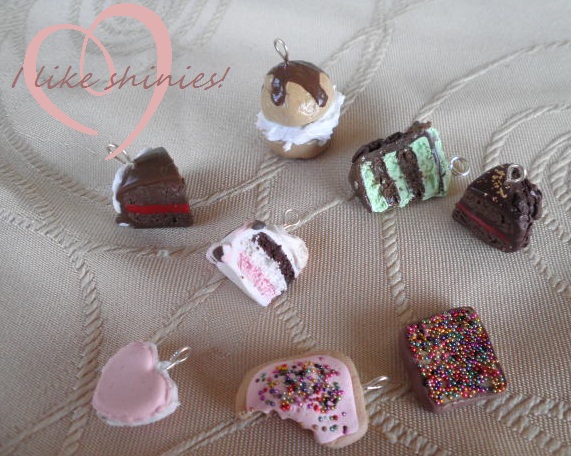 Cake charm pack