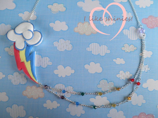 Rainbow Dash Necklace