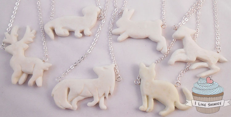 Patronus Charm necklaces - Glow in the Dark