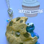 Cookie monster necklace