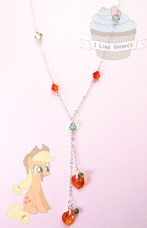 Applejack- Crystal Empire inspired necklace