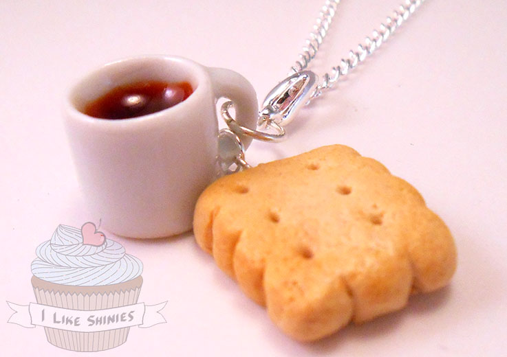 Coffee lovers necklace