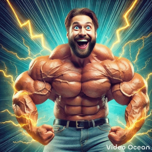Humorous Body Build Most muscular pose of so funny bodybuilder!!! by Prohor532 on DeviantArt
