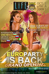 Euro Mix Grand Opening Poster