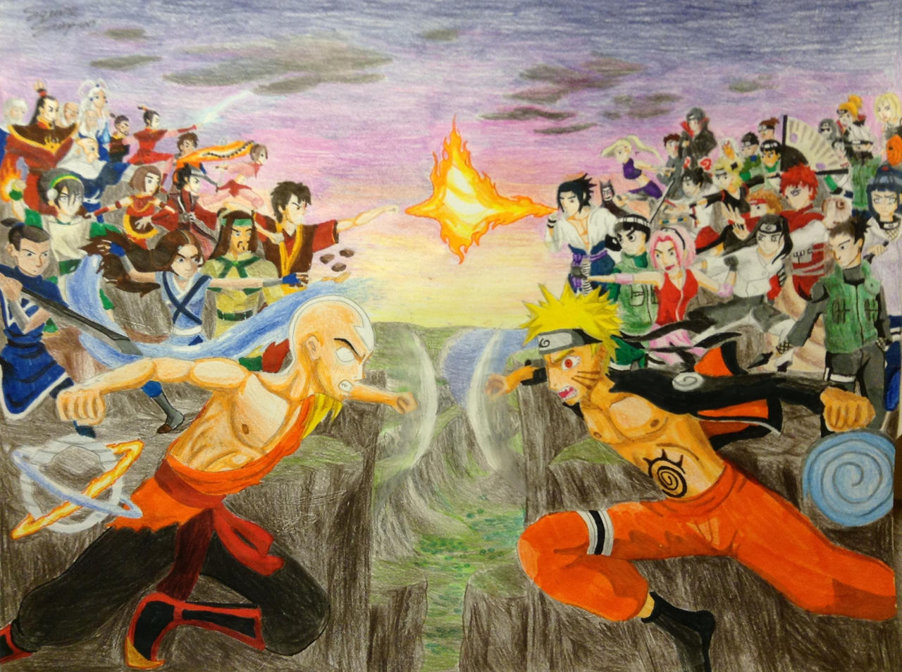 Avatar VS Naruto