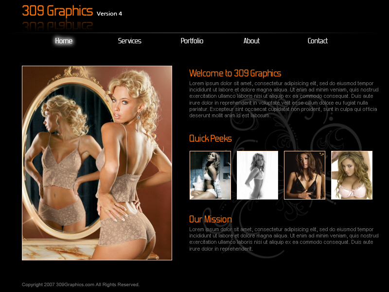 Portfolio Web Template