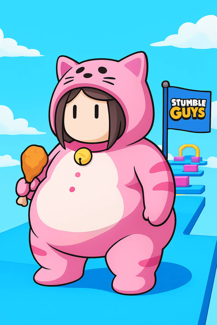 Meowmer Fat Meowmer (Stumble Guys) by KrustyShake on DeviantArt