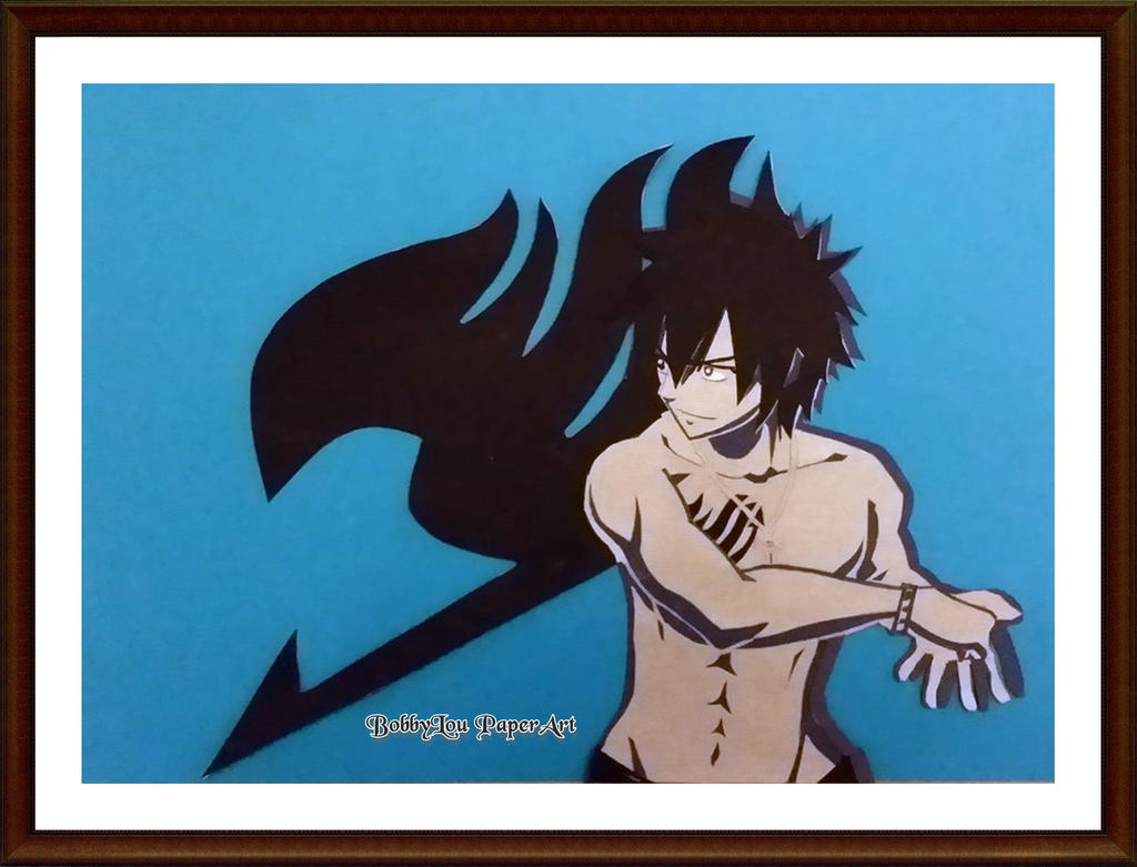 Gray Fallbuster from Fairy Tail - fanart