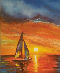 Sunset sail 