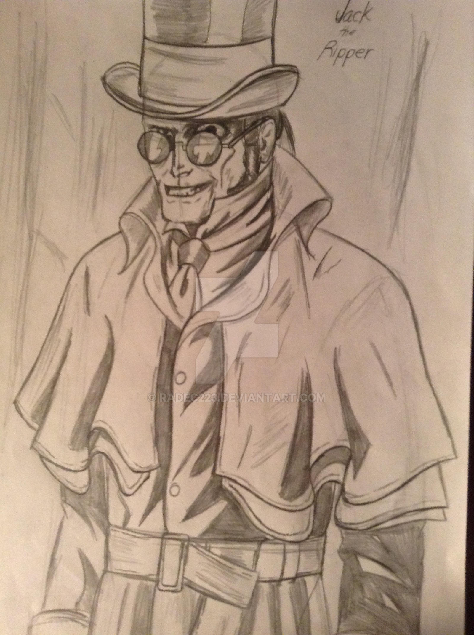 Jack the Ripper sketch by radec223 on DeviantArt