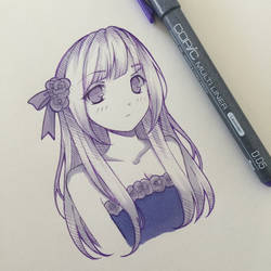 Purple Sketch