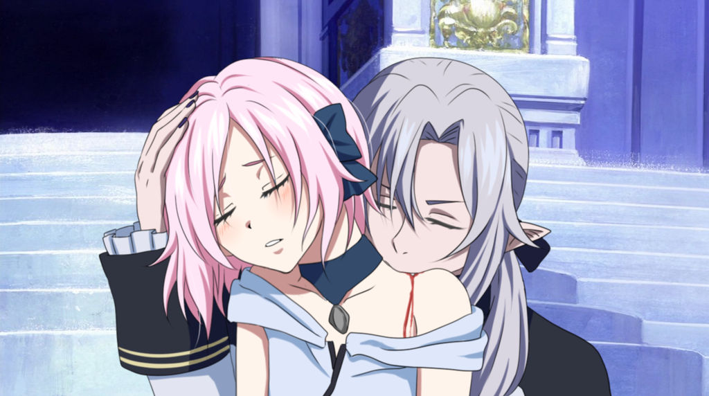 Ferid Bathory and Sakura Tsukino - Owari no Seraph