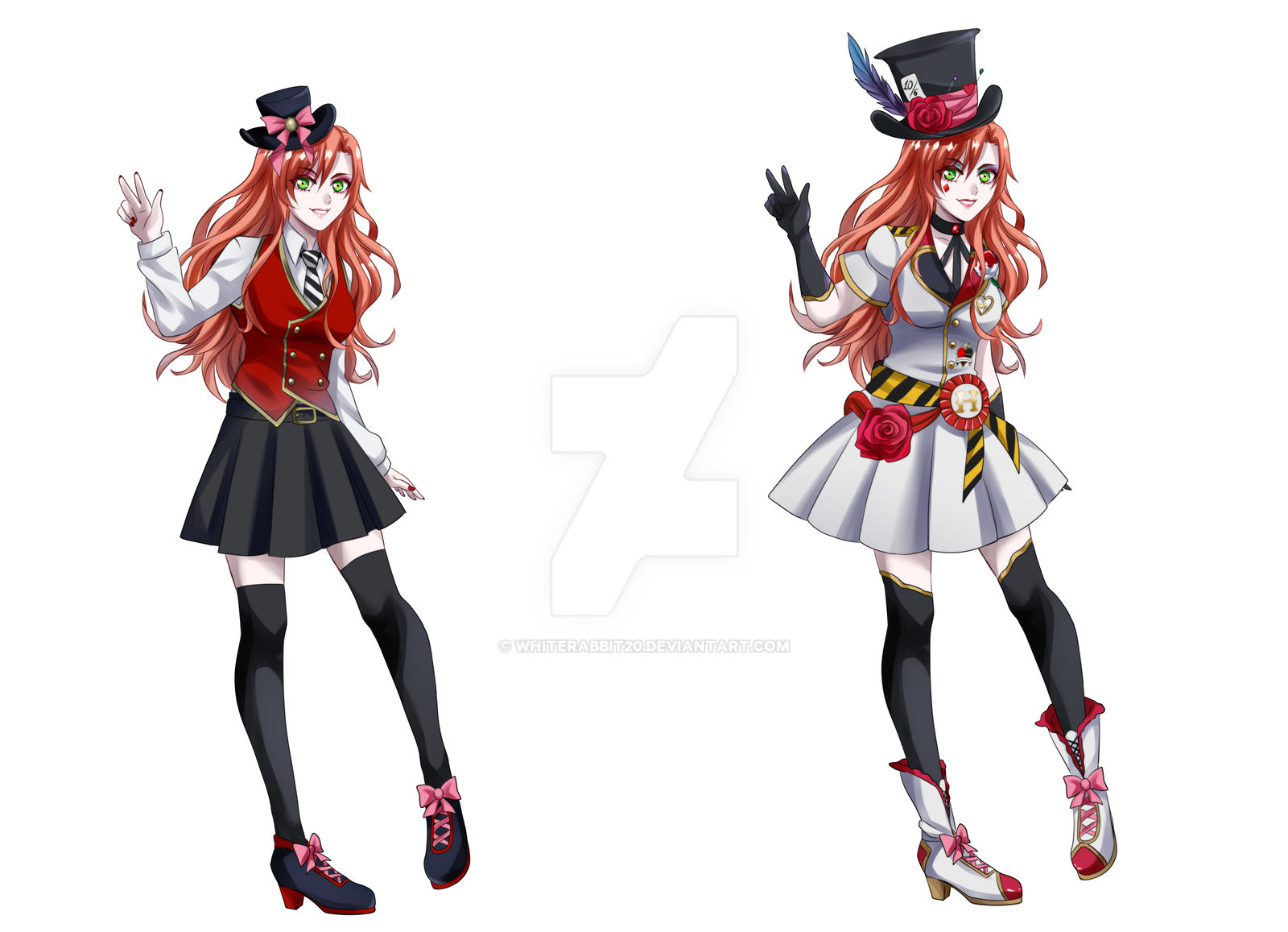 White Rabbit Oc Twisted - Wonderland OC Maddy Hatter by whiterabbit20 on DeviantArt