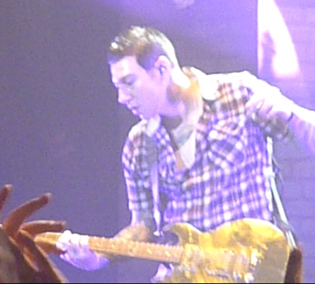 zacky v at a7x gig