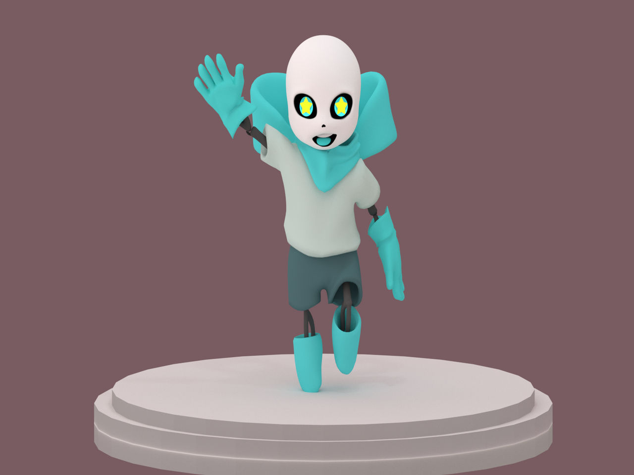 us!sans model by HollowMyBone on DeviantArt