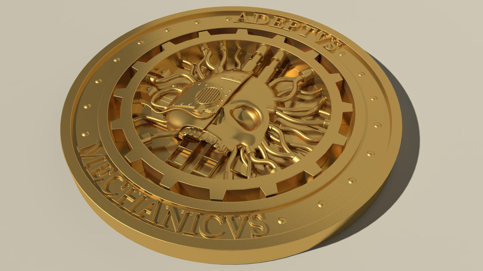 Adeptus Mechanicus Symbol by polygonbronson on DeviantArt