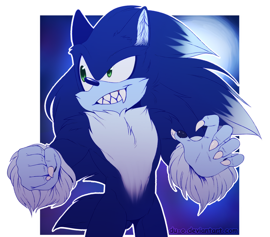 Sonic the Werehog by Du-O on DeviantArt