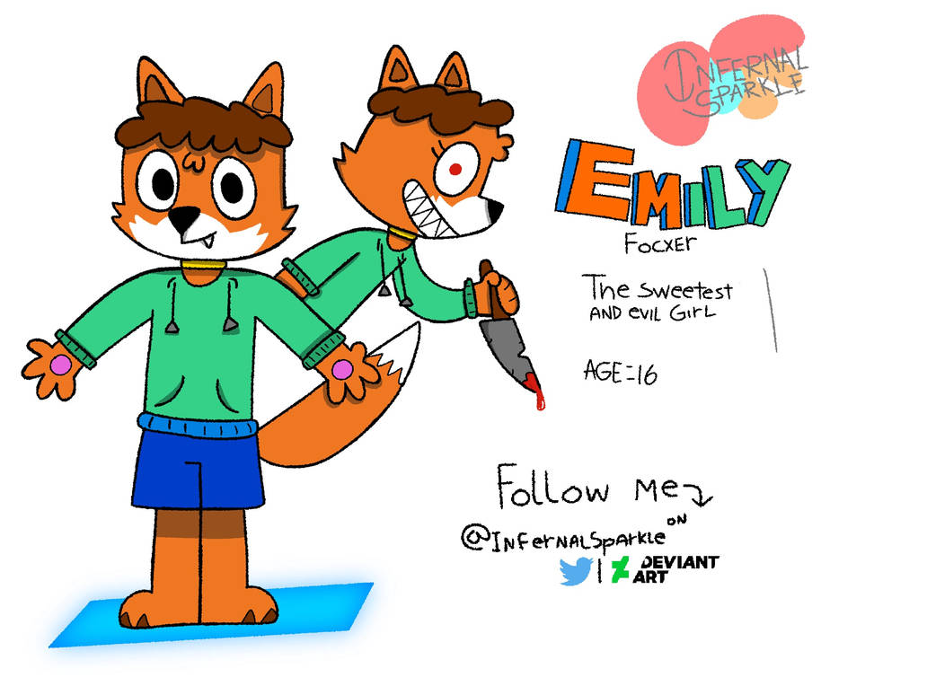 Emily Focxer (Re-Design) by InfernalSparkle on DeviantArt