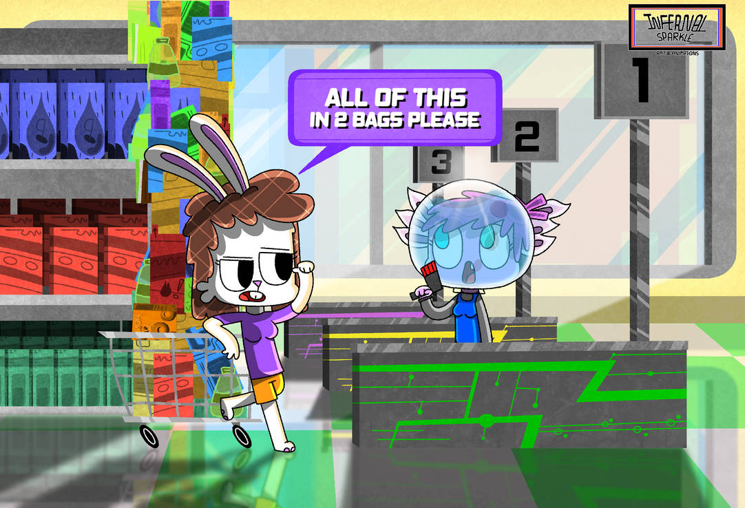 TOO MUCH FOOD by InfernalSparkle on DeviantArt