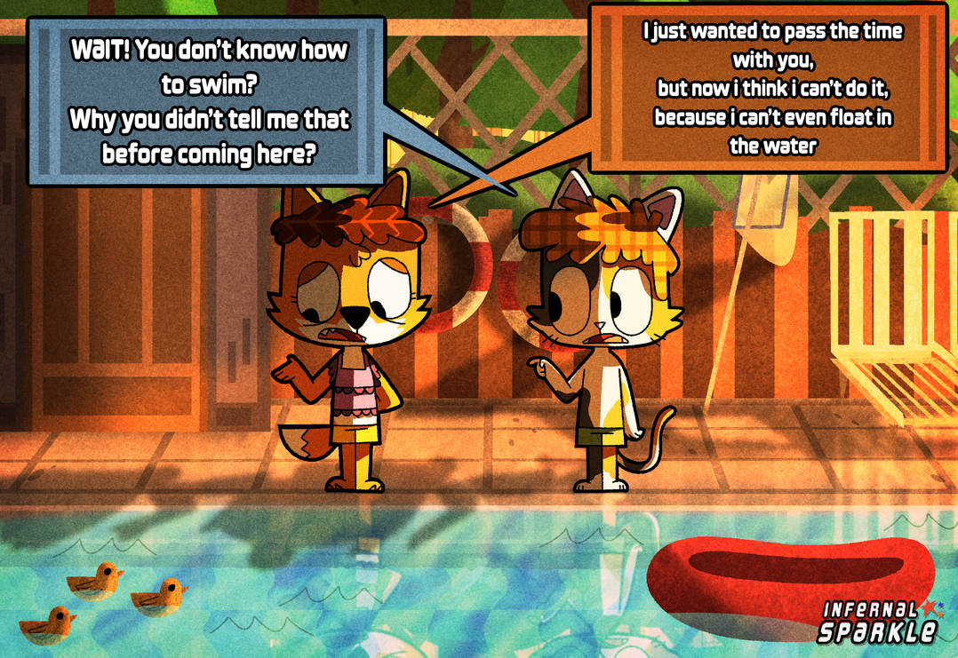Emily cant Swim by InfernalSparkle on DeviantArt