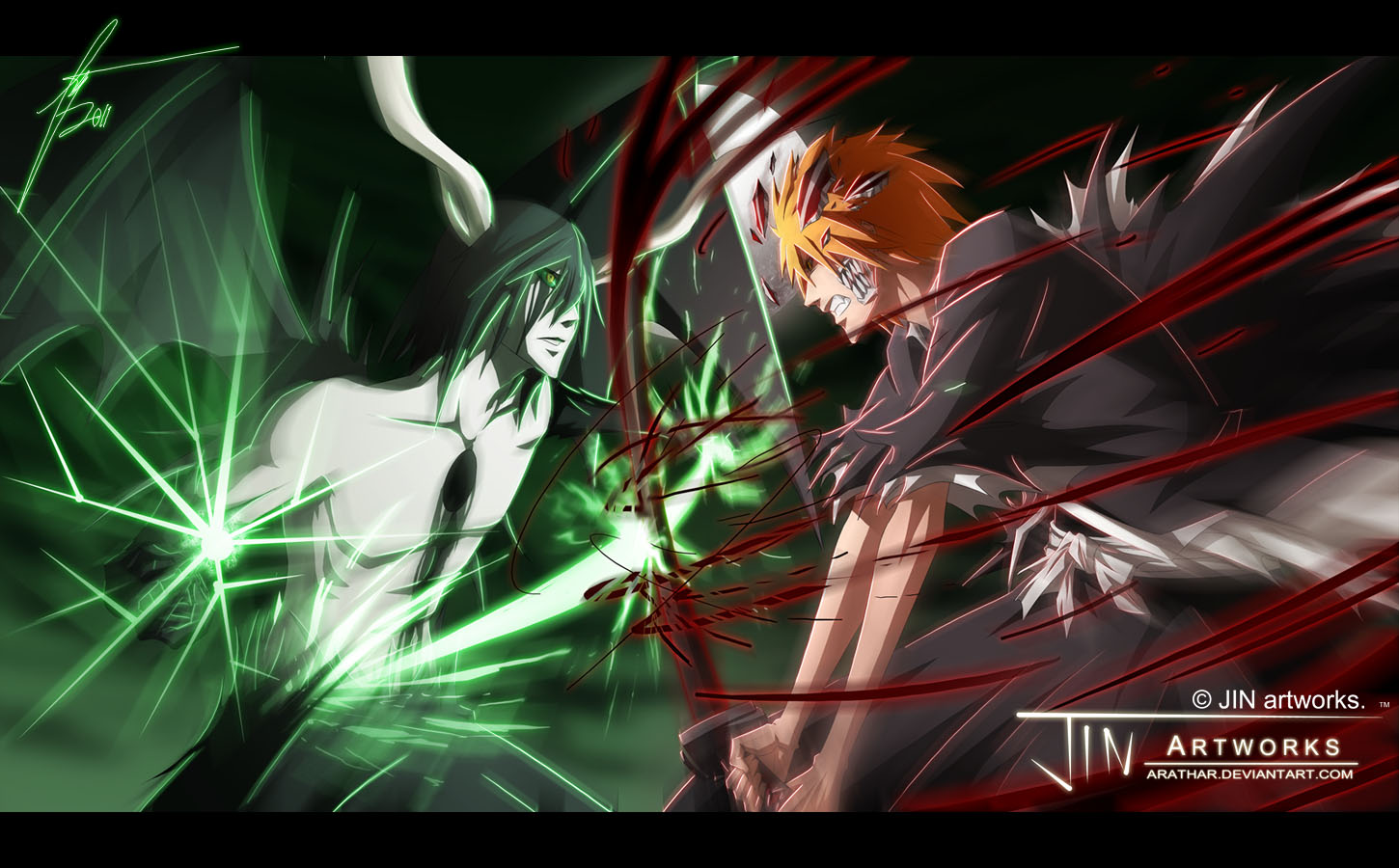 VASTO LORDE ICHIGOAT VS MURCIELAGO ULQUIORRA!!!! BLEACH GREATNESS