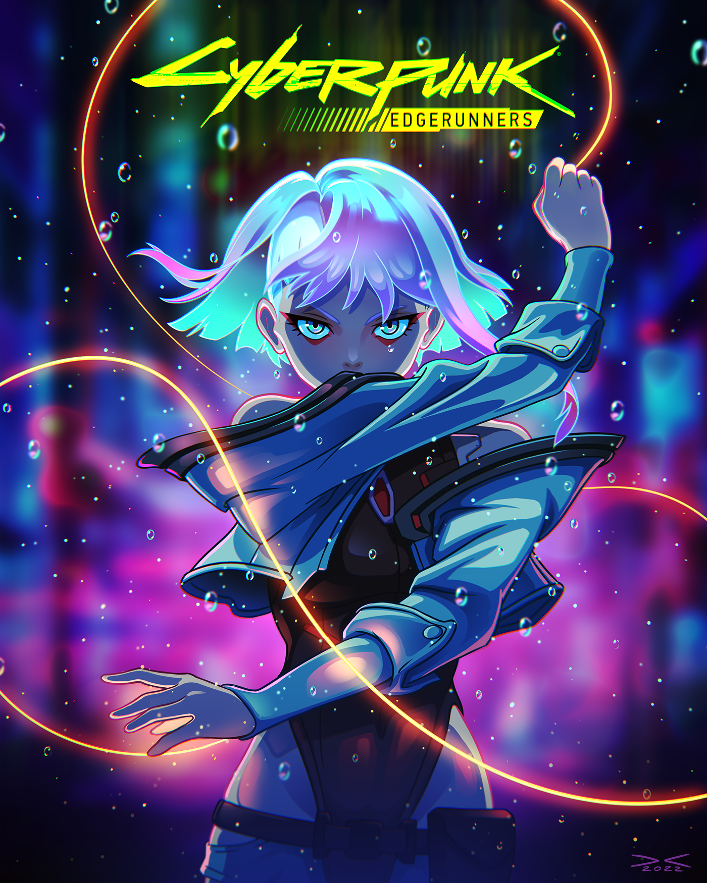 edgerunners characters - Cyberpunk Edgerunners - Posters and Art Prints