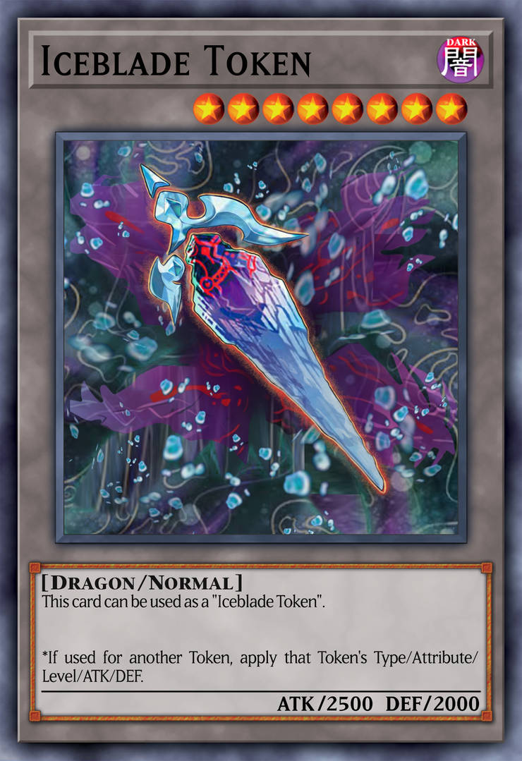 Ice Hand Token Iceblade Token by Karlhozz90 on DeviantArt