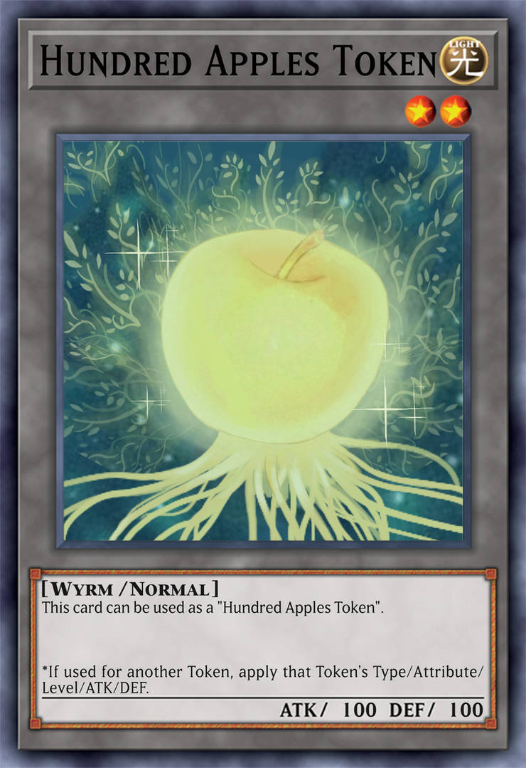 Hundred Apples Token by Karlhozz90 on DeviantArt