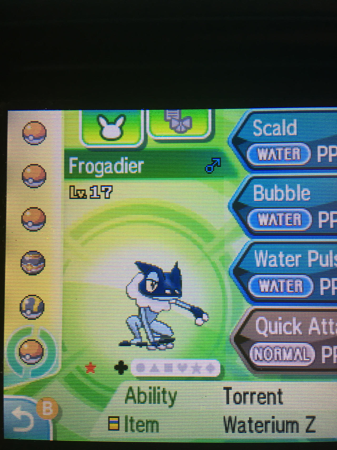 Pokemon Shiny Frogadier pokemon-shiny-frogadier