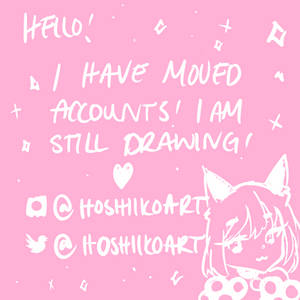 MOVED ACCOUNTS!