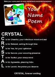 Crystal Name Poem