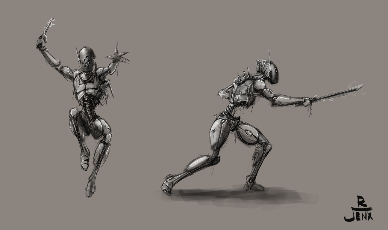 Droid Concept Sketches