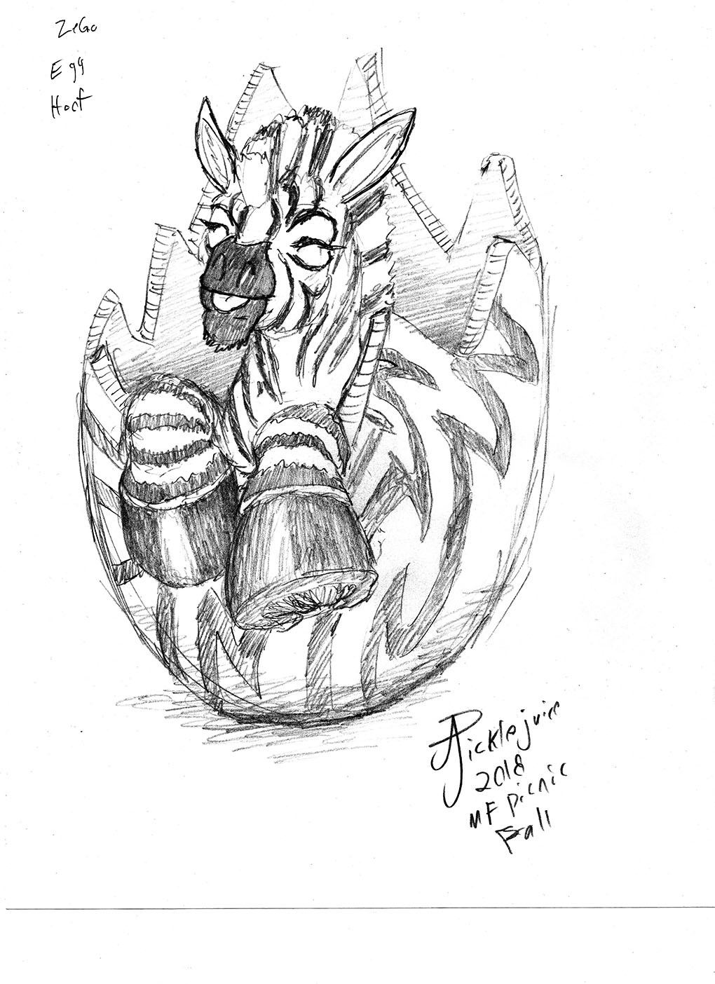 Zebra-egg-hoof