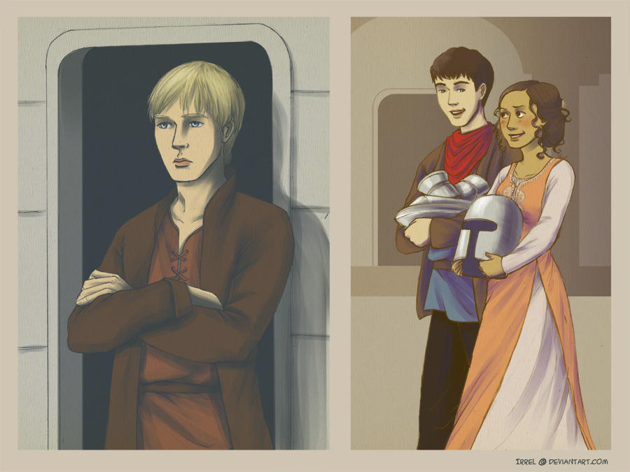 On My Own - Arthur and Gwen by Irrel on DeviantArt