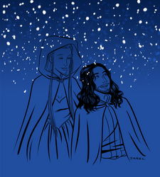 Snow - Kili and Tauriel