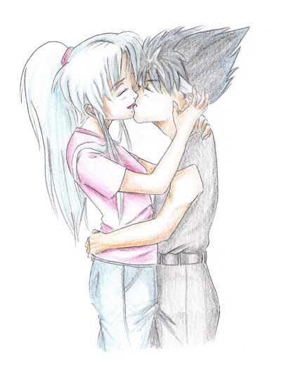 Botan and Hiei