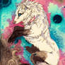 WhiteSpiritWolf ACEO DONE