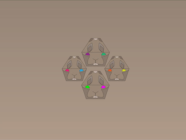 rectangular rabbits by artarded on DeviantArt