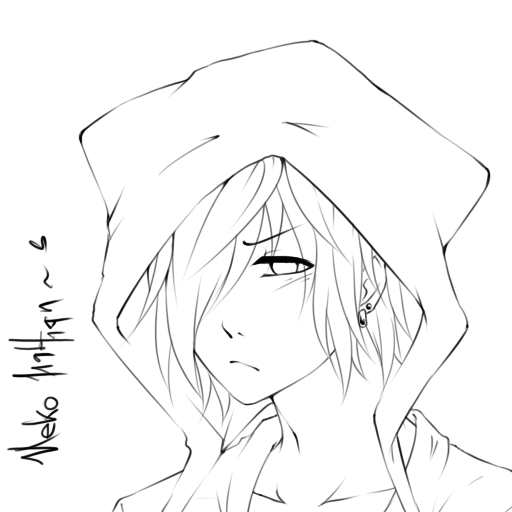 Neko-Nathan LineArt