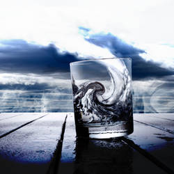 Tornado in a glass