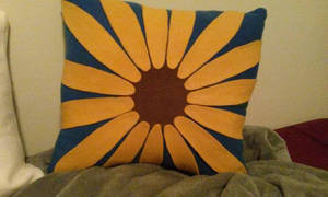 Sunflower Pillow