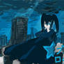 black rock shooter fanart